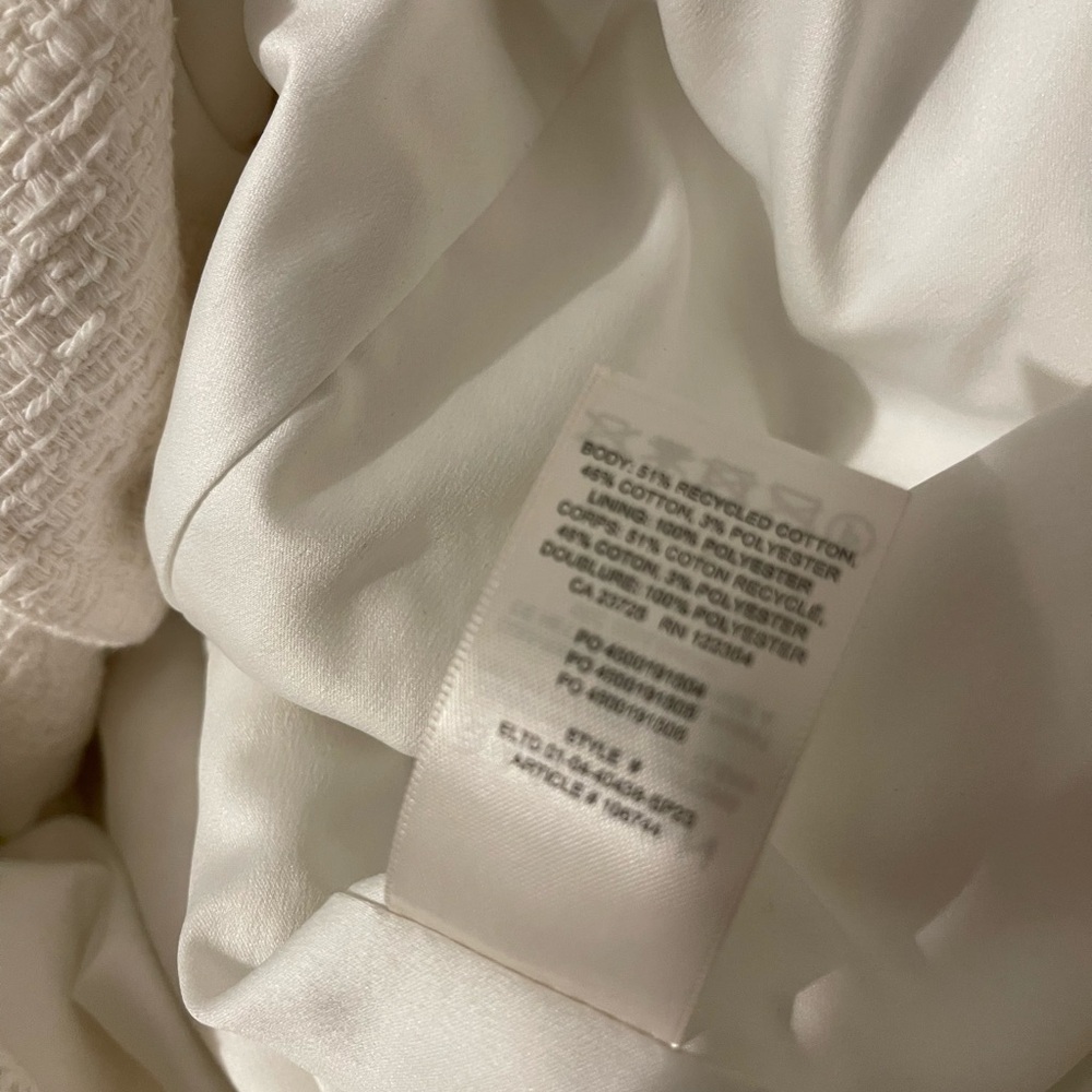 Babaton White Textured Blazer - Picture 13 of 13